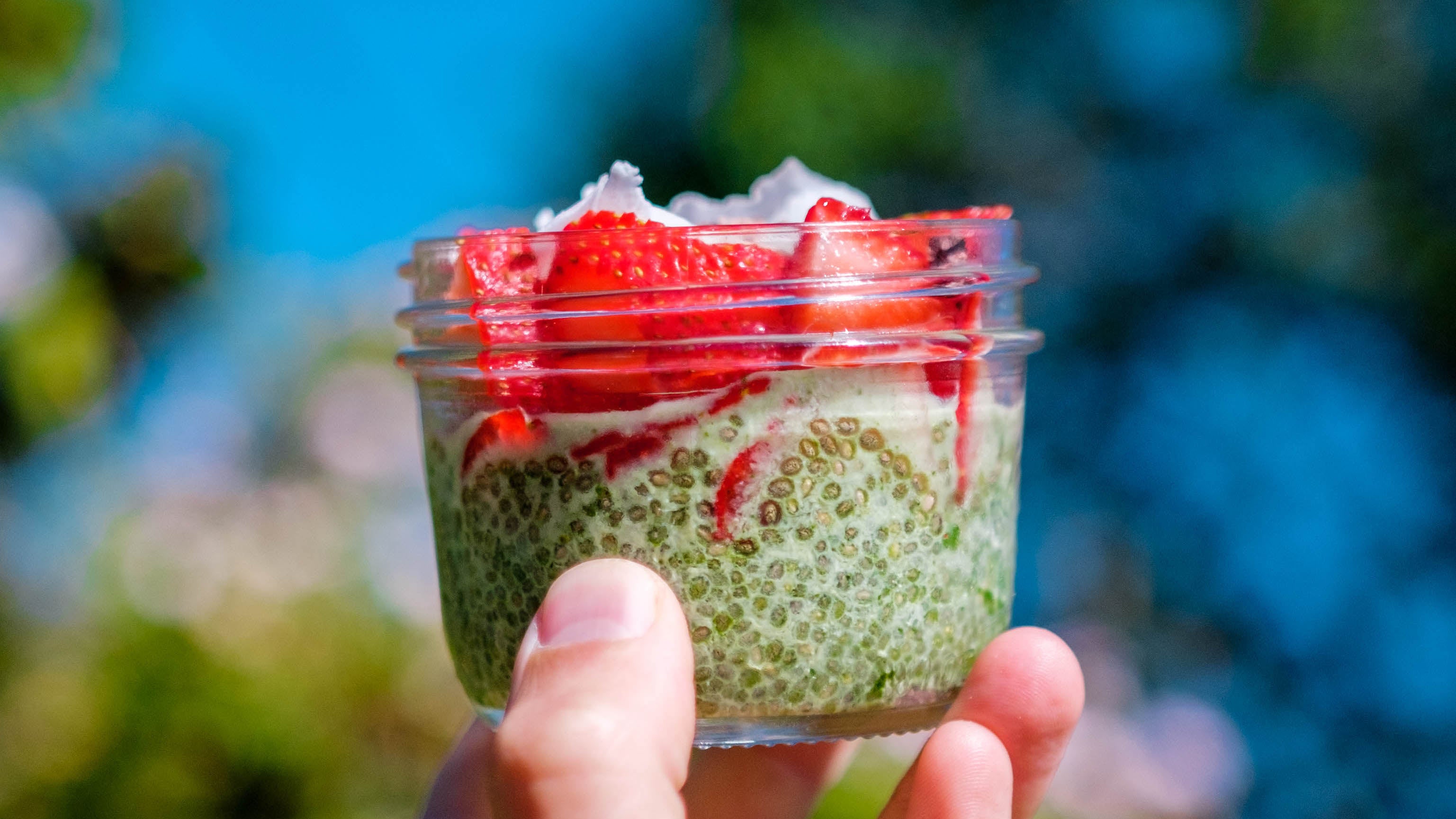 Matcha Chia Seed Pudding