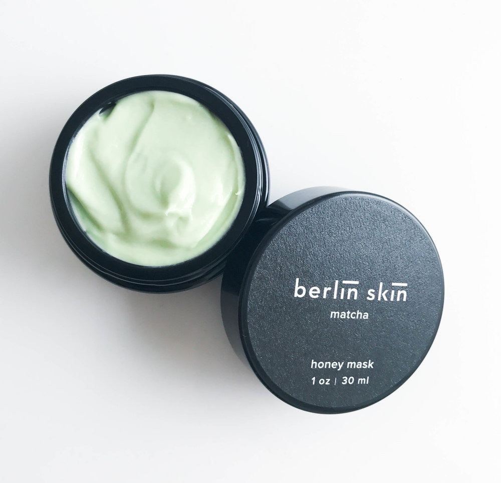 natural matcha green tea face mask