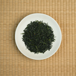 Mizuba Tea Loose Leaf Tea on a white plate