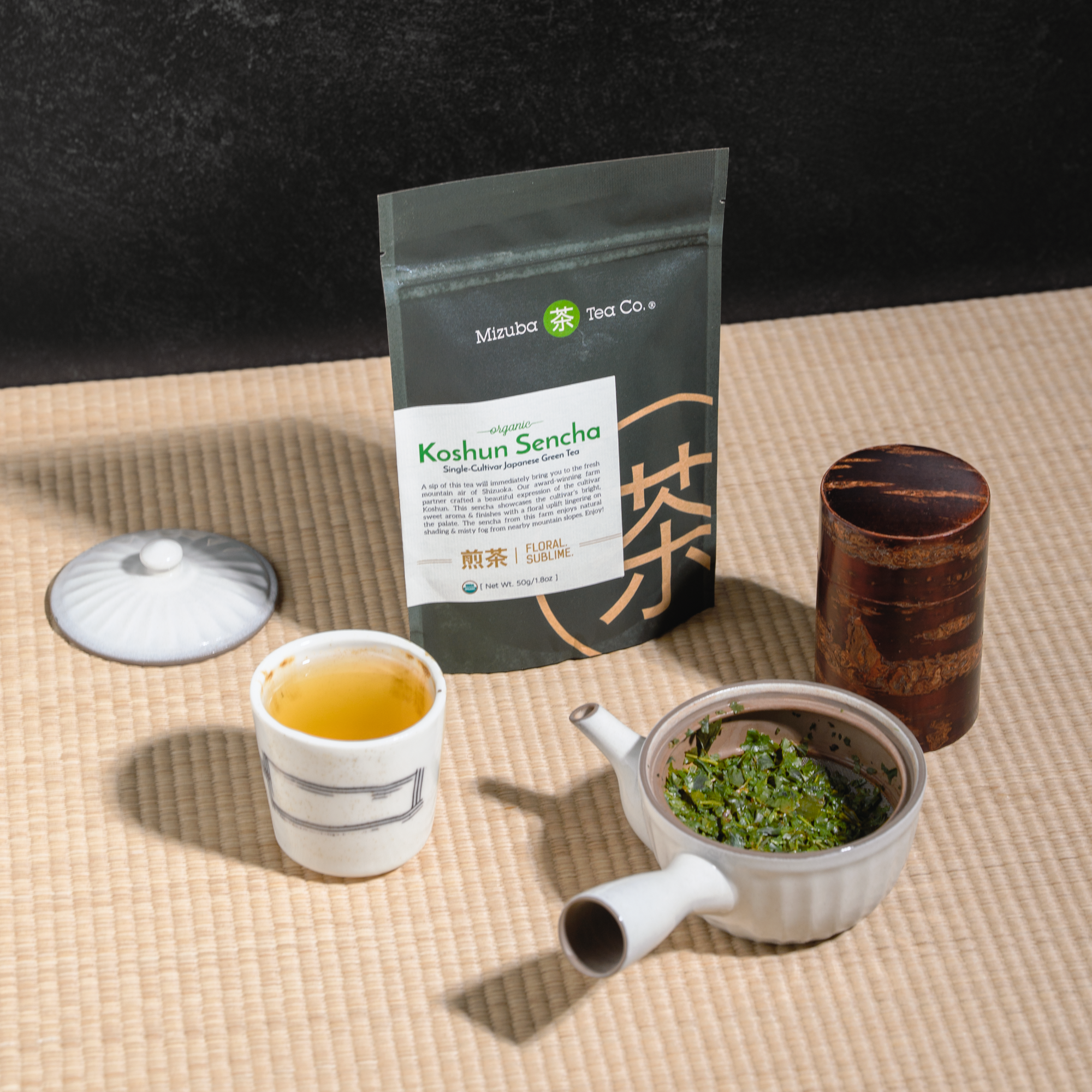 Organic Koshun Sencha Loose Leaf tea