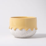 Yellow dijon colored Noodle Tea cup