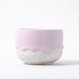 Lavender color tea cup