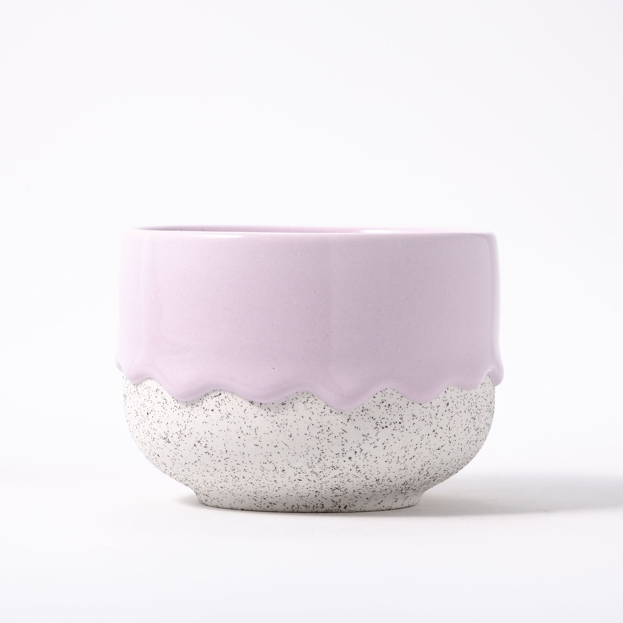Lavender color tea cup